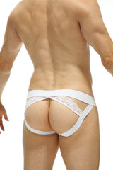 Jockstrap Luscan Lace White