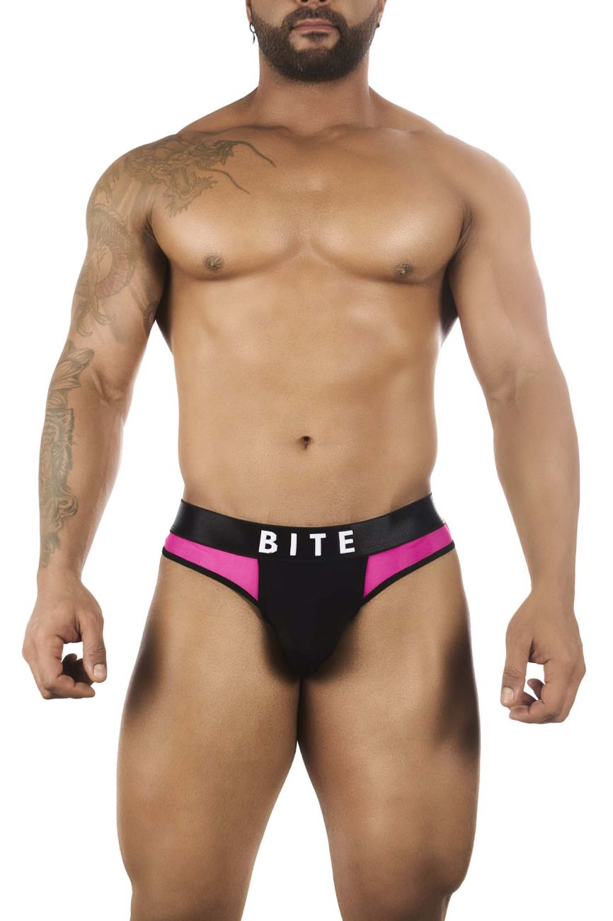 BiteWear BW2023102 Squeeze Papaya Thongs Color Fuchsia: Experience Style and Comfort