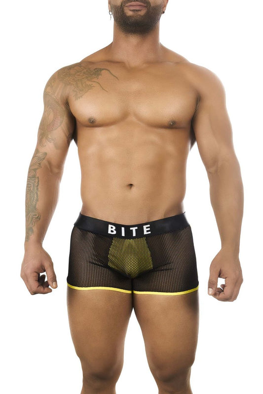 BiteWear BW2023107 Bright Kumquat Trunks Color Yellow