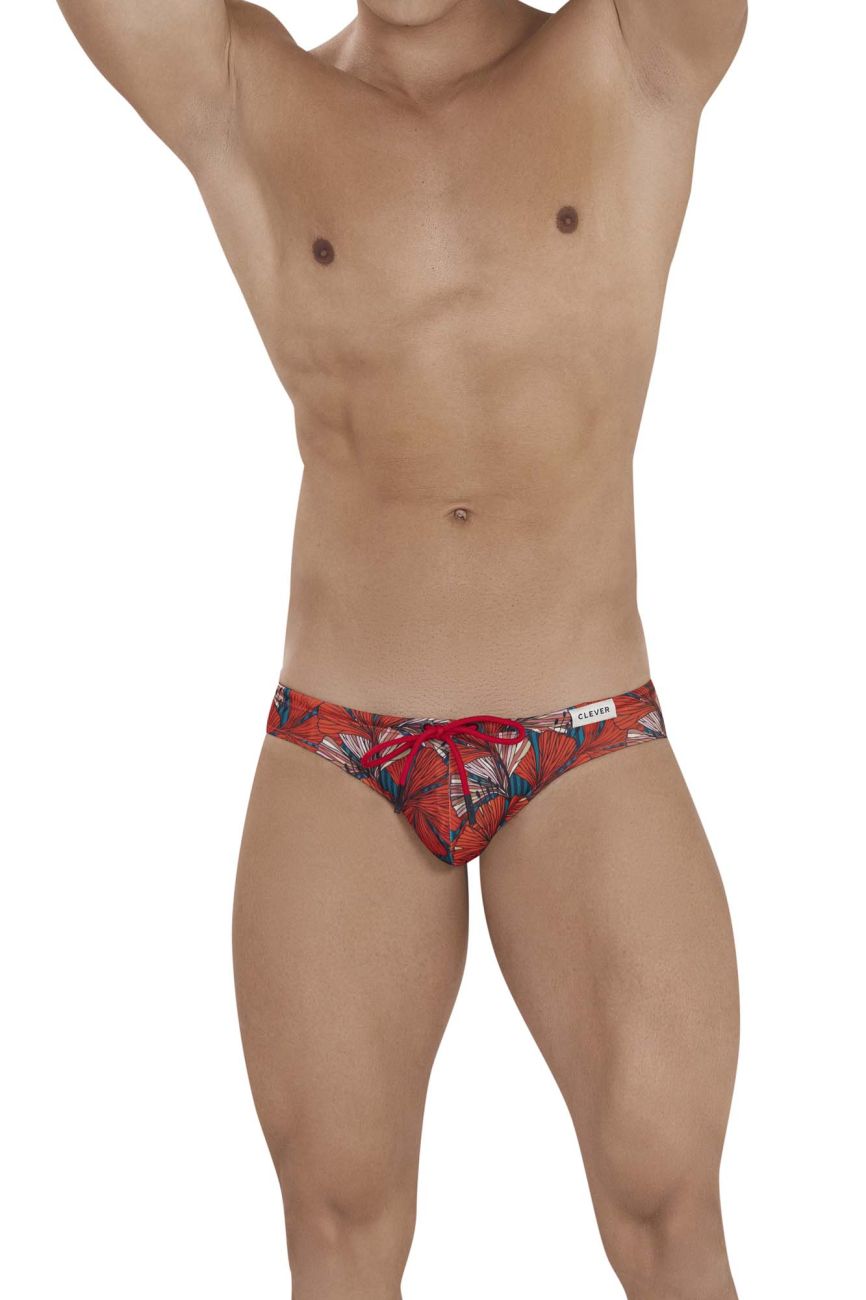 Clever 1153 Oracle Swim Briefs Color Red