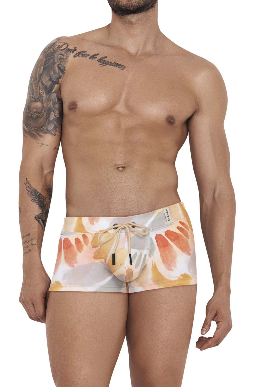 Clever 1249 Candela Swim Trunks Color Beige