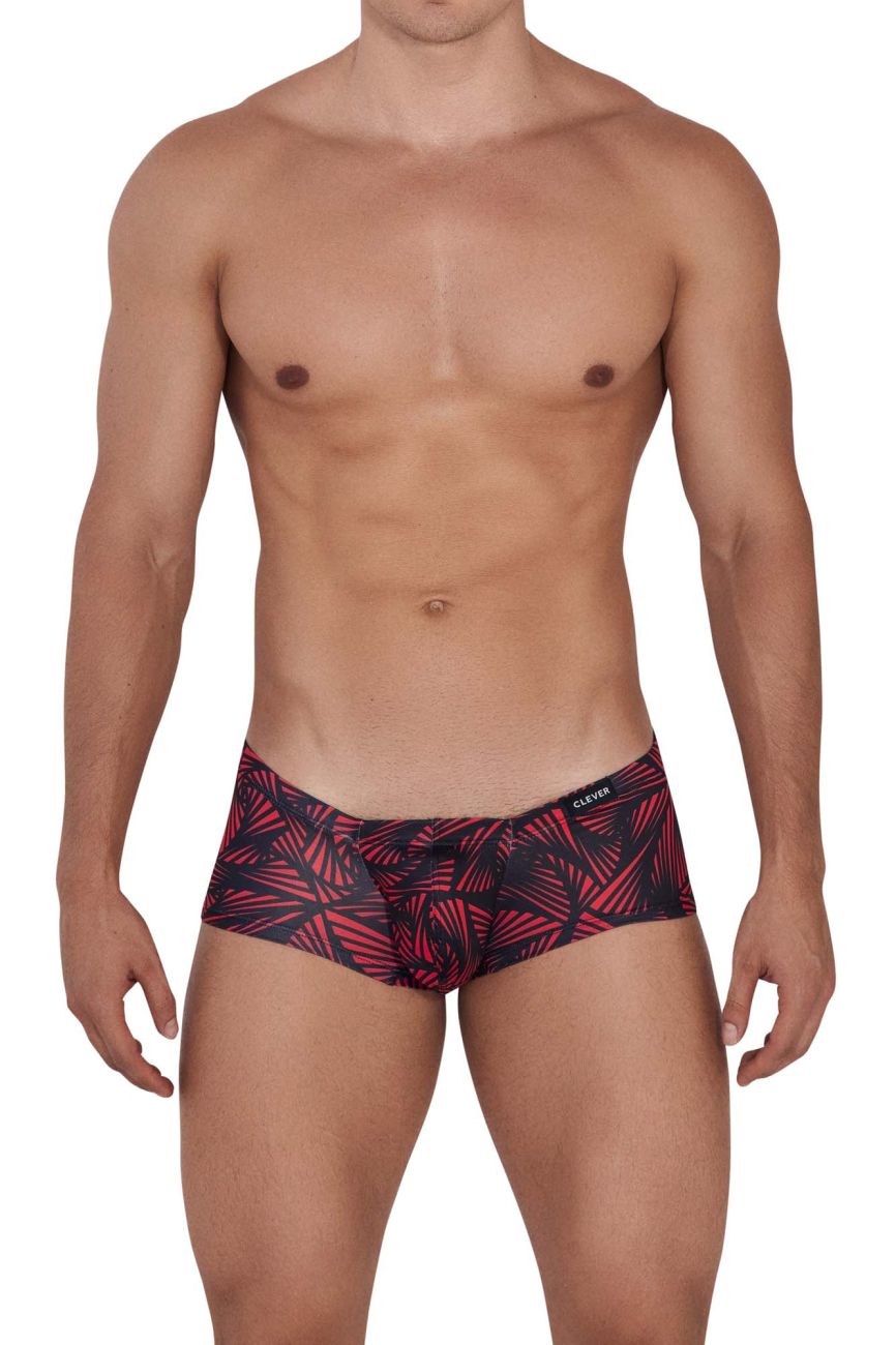 Clever 1413 Flow Trunks Color Red: The Perfect Blend of Style, Comfort, and Support