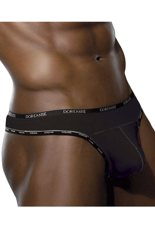 Doreanse 1216-BLK Naked Thong Color Black: A Sleek and Comfortable Choice for Men