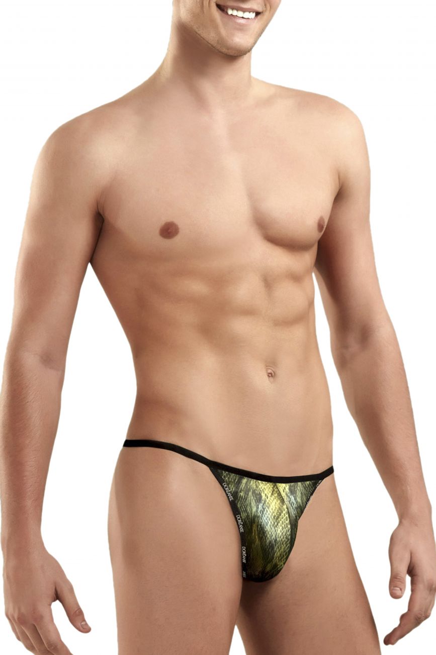 Doreanse 1326-ALL Flashy G-String Color Alligator - A Sexy Boudoir Piece for Men