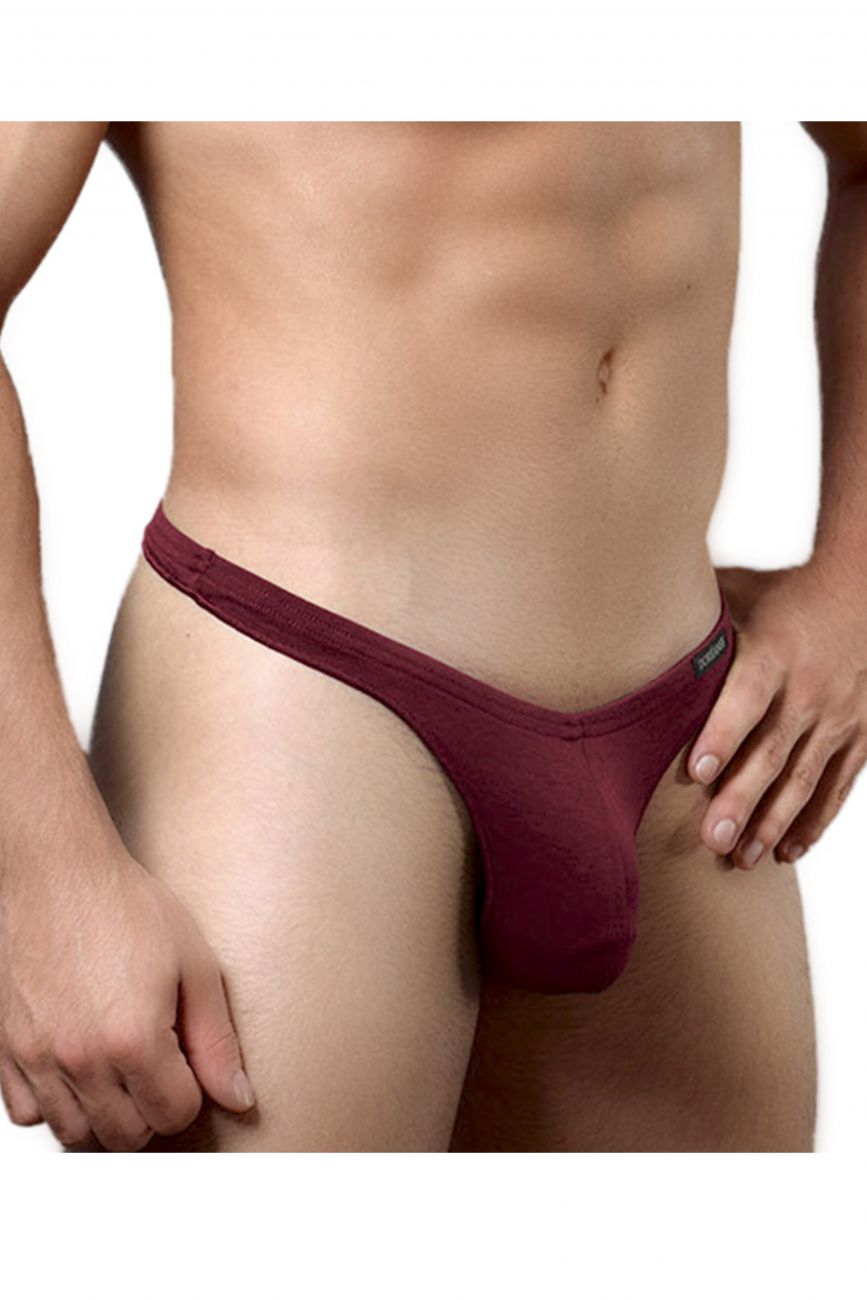 Doreanse 1392-BRD Euro Thong Color Bordeaux: Minimal Coverage with Maximum Style