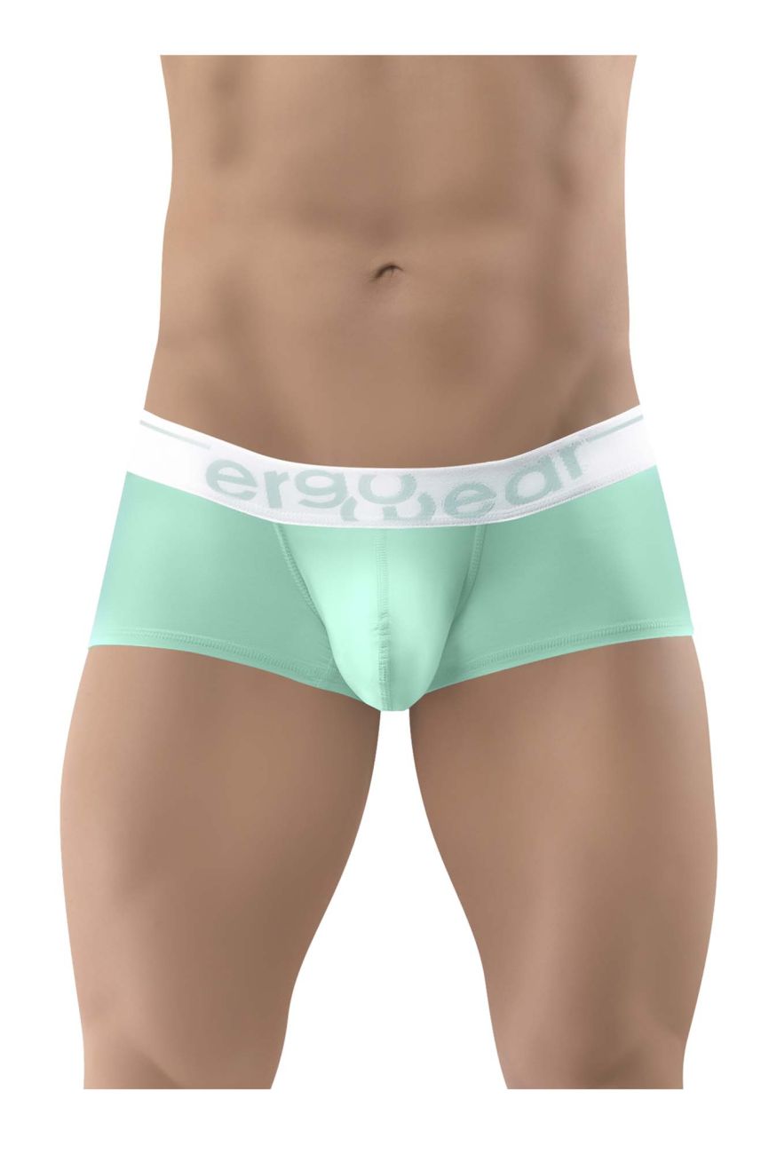 ErgoWear EW1313 MAX SE Trunks Color Mint: Sleek and Stylish Underwear