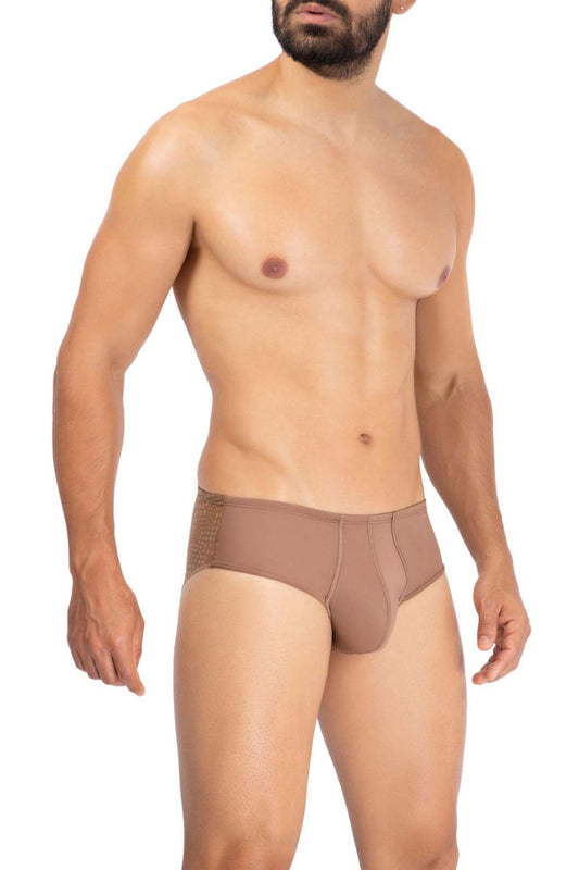 Experience Unmatched Comfort and Elegance with HAWAI 42157 Solid Lace Briefs in Color Cocoa