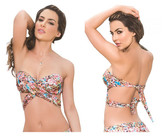 Mapale 6848 Multipurpose Wrap Top Multi-colored: The Ultimate Swimwear Essential
