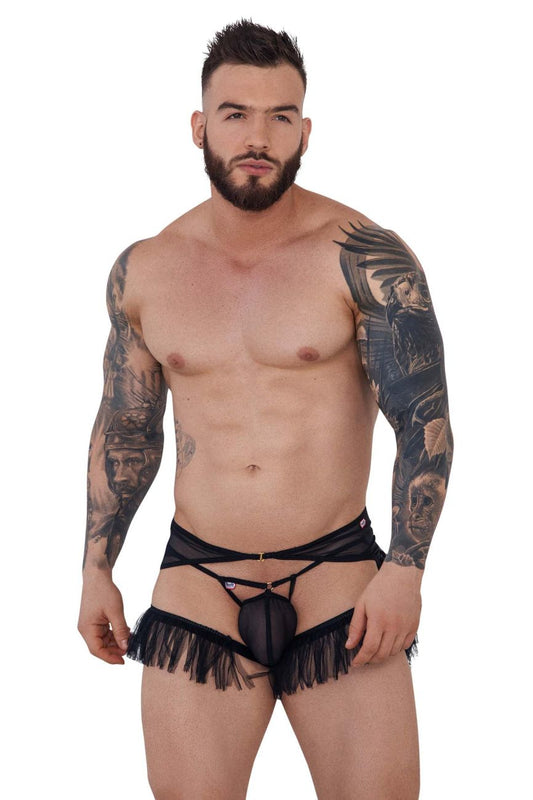 Pikante PIK 1294 Greenman Jockstrap Color Black - The Perfect Combination of Sporty and Sexy