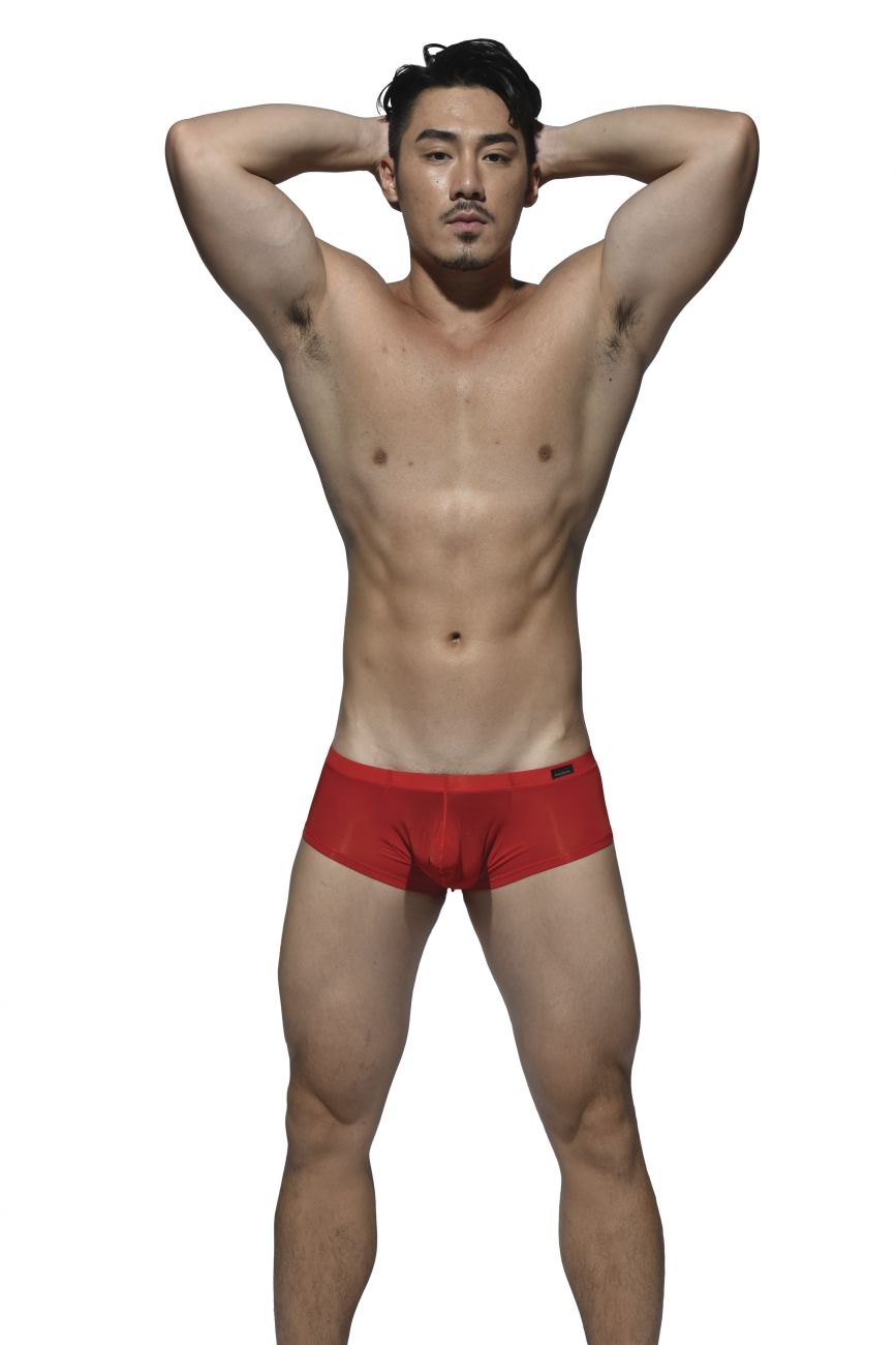 Private Structure DGEMU3487BT Desire Glaze Hipster Boxer Brief Color Red