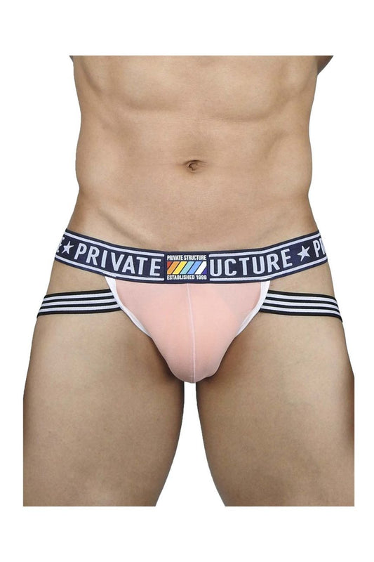 Private Structure EPUY4004 Pride Jockstrap Color Lemonade Pink