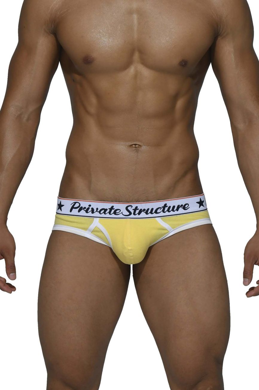 Private Structure SCUX4069 Classic Mini Briefs Color Sunflower