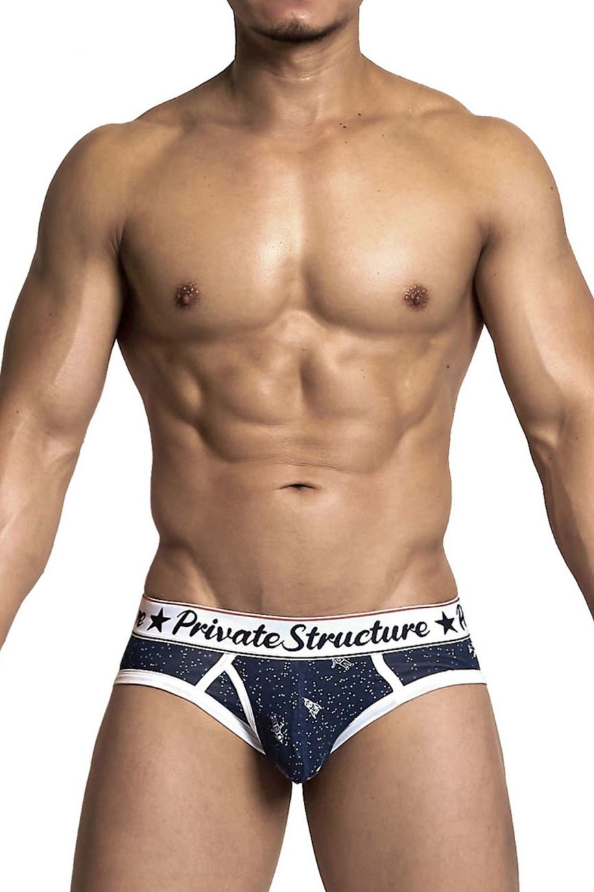 Private Structure BAUX4186 Athlete Mini Briefs Color White: The Perfect Combination of Comfort and Style