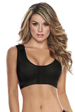 TrueShapers 1101 Multitasking Post-Surgery Bra Color Black