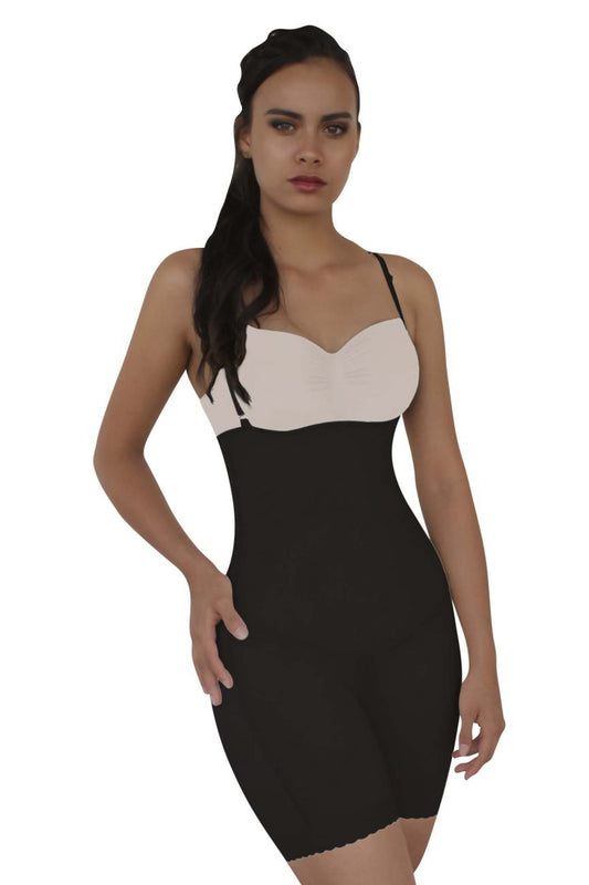 Vedette 5117 Strapless Body Shaper Butt Lifter Color Black