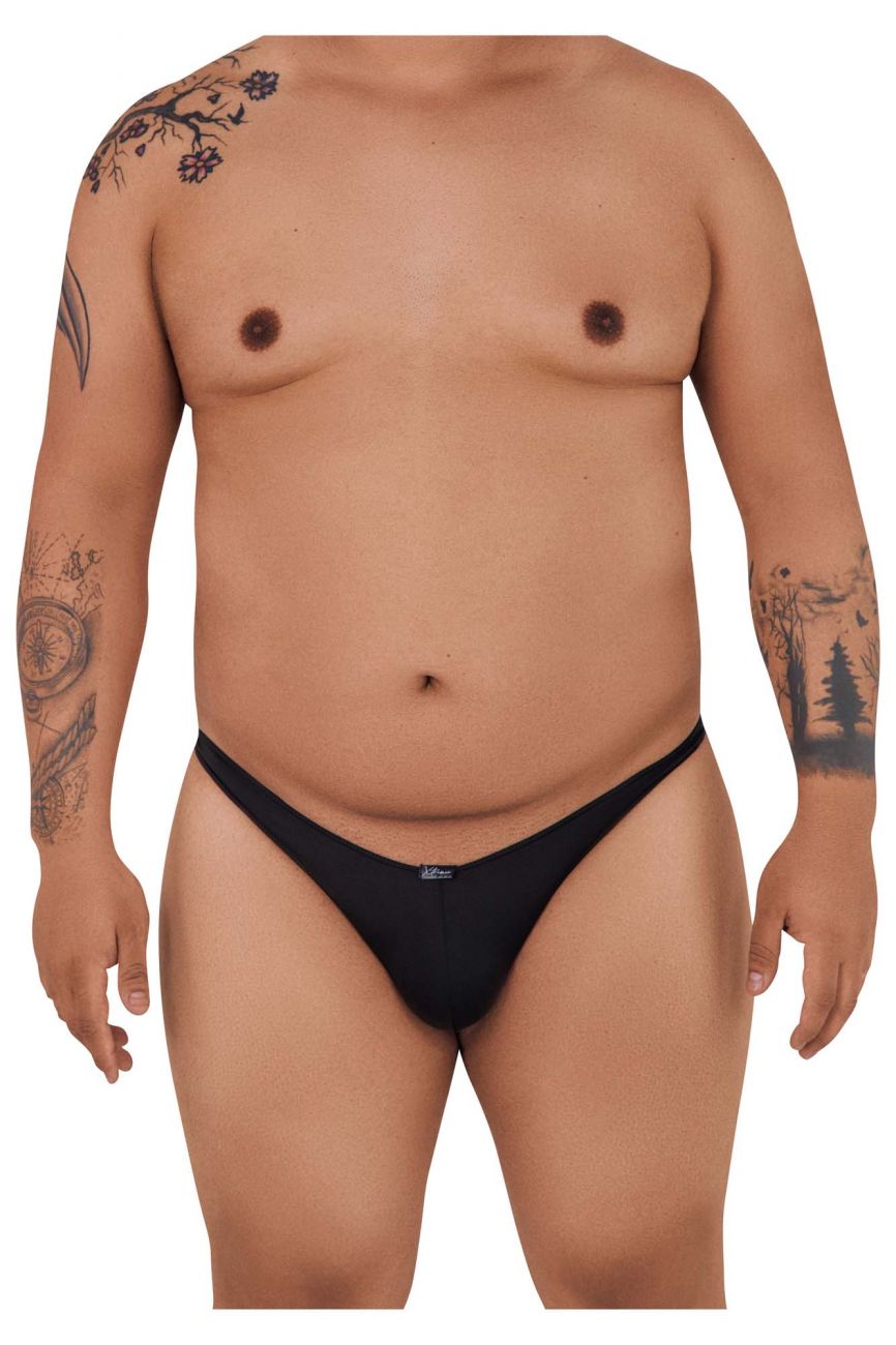 Discover the Stylish and Comfortable Xtremen 91093X Microfiber Bikini in Color Black