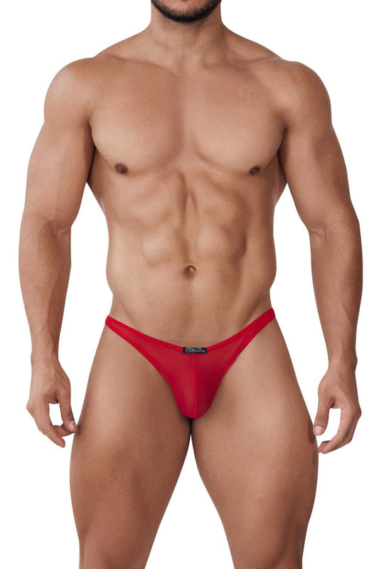 Xtremen 91153 Tulle mesh Jockstrap Color Red - The Perfect Combination of Sporty and Sexy