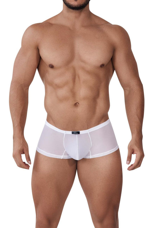 Xtremen 91154 Tulle Mesh Trunks in White: Sleek Style and Comfort