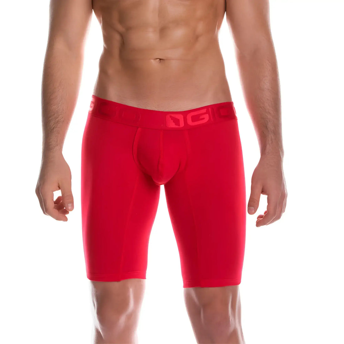 Gigo men's red long trunk boxer with elastic waistband — guide to choosing underwear for every occasion