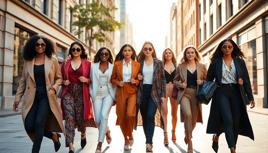 Woman in modern fashion — confidence and personal style guide