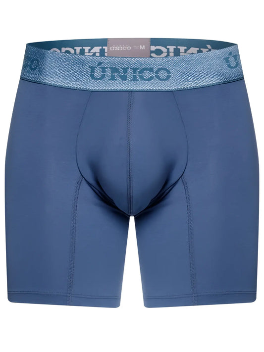 Unico classic boxer briefs in teal — minimalist men's fashion and confident modern style