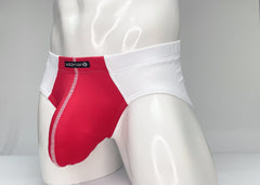 WildmanT Mesh-Slip Weiß und Rot