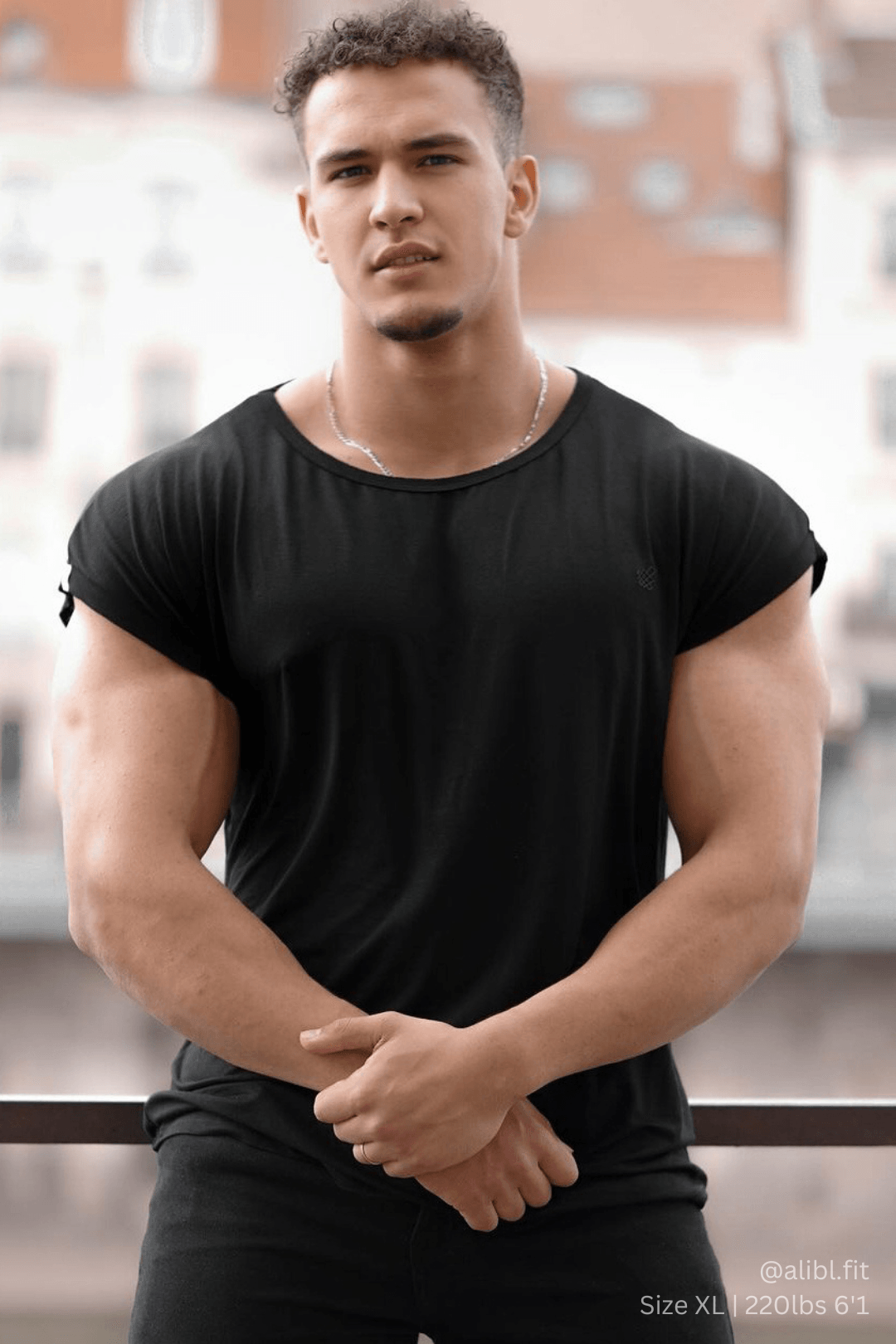 Jed North Herren Evolve Cap Sleeve Muscle T-Shirt 2.0 – Schwarz