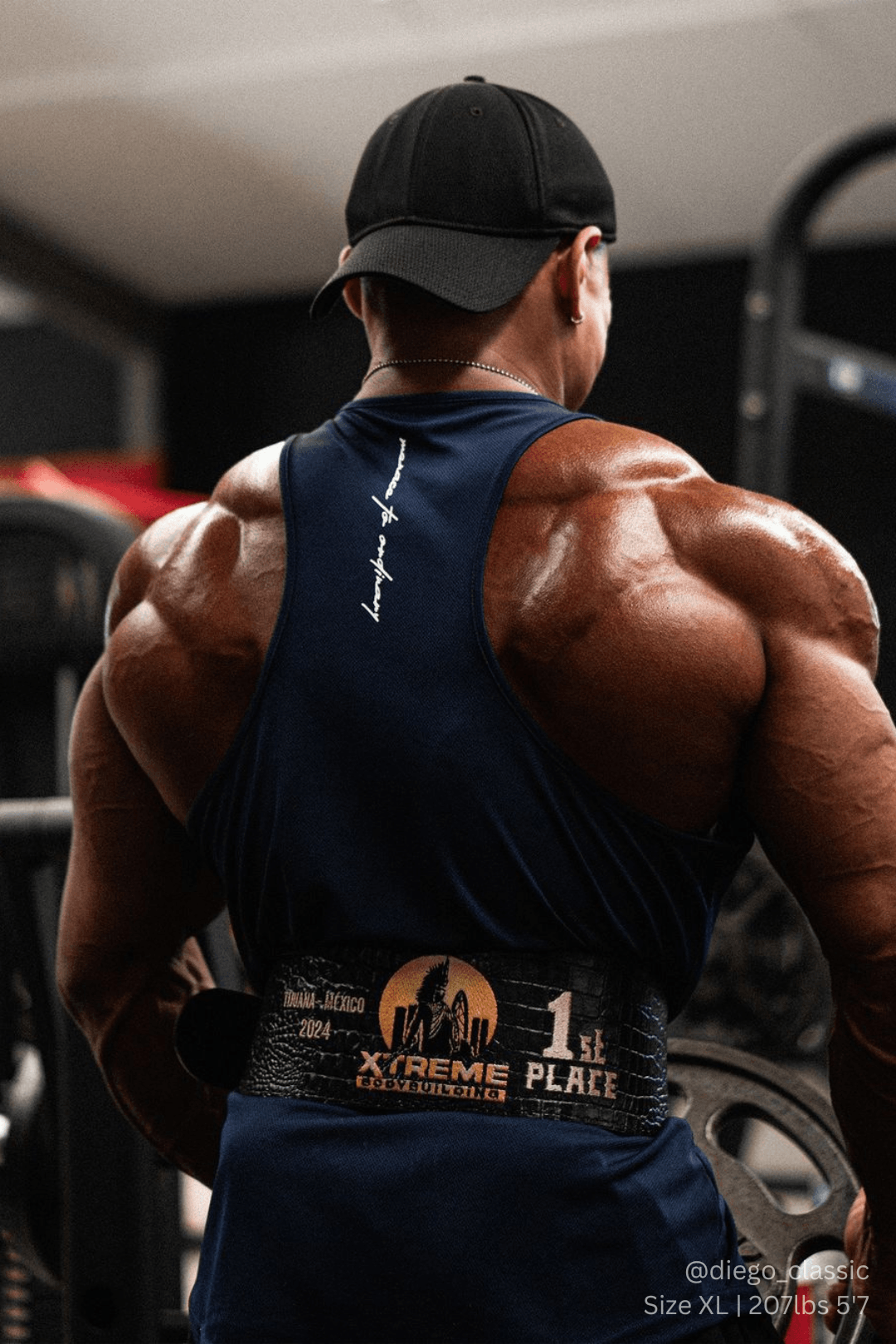 Débardeur de musculation à séchage rapide pour homme Jed North - Bleu marine minuit