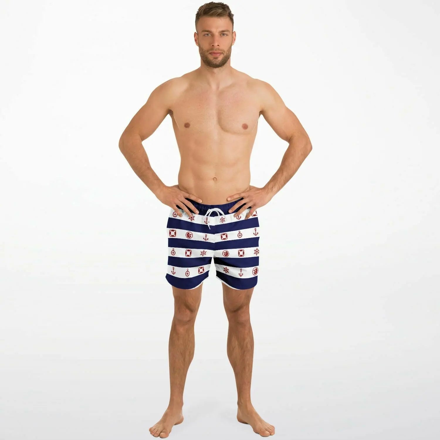 Maris Equi Nautische Herren-Badeshorts