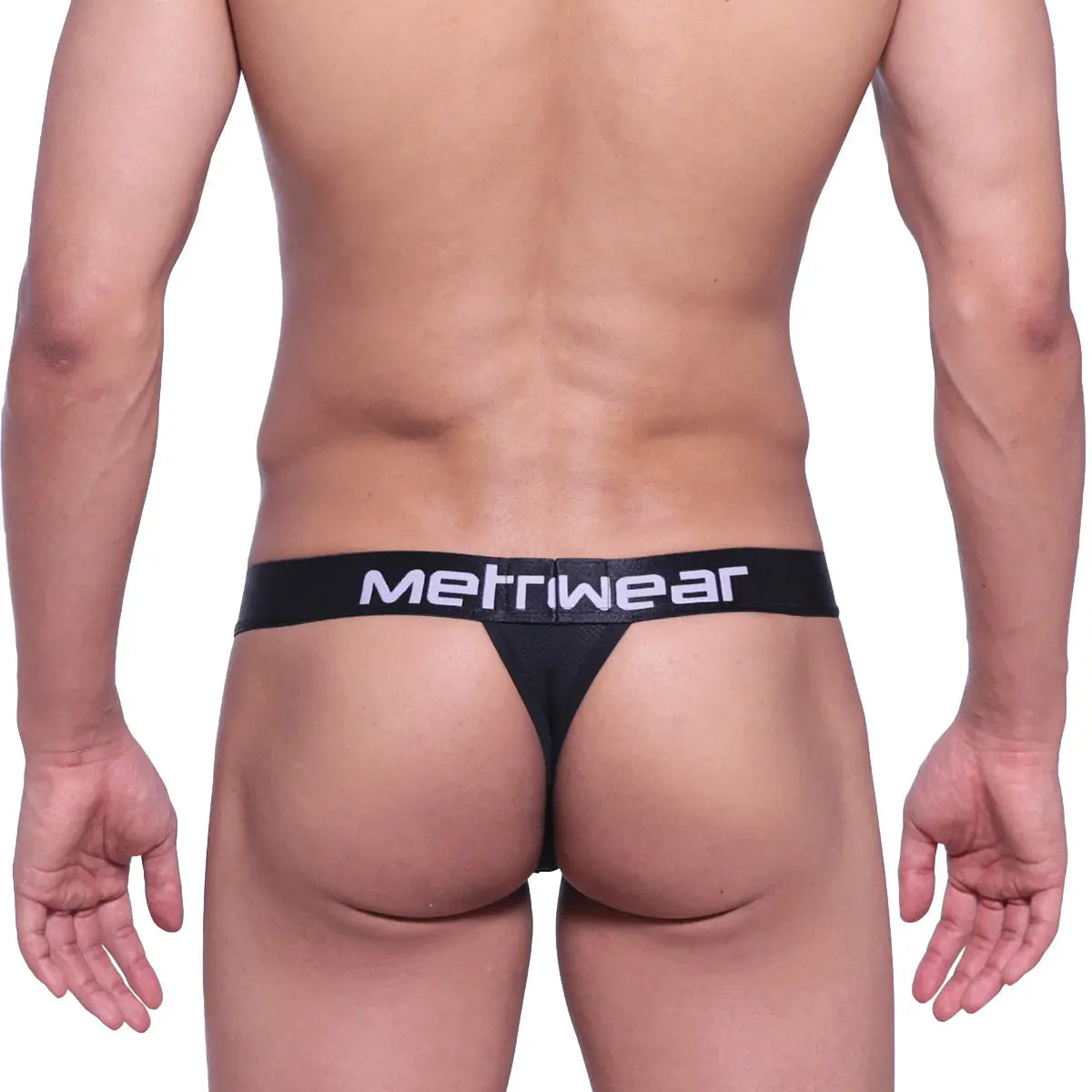 MetroMaleWear (M2W) Men's Max Bulge Thong Black 1502-20