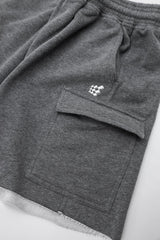 Jed North Men's Men's Cargo Sweat Shorts - Dark Gray