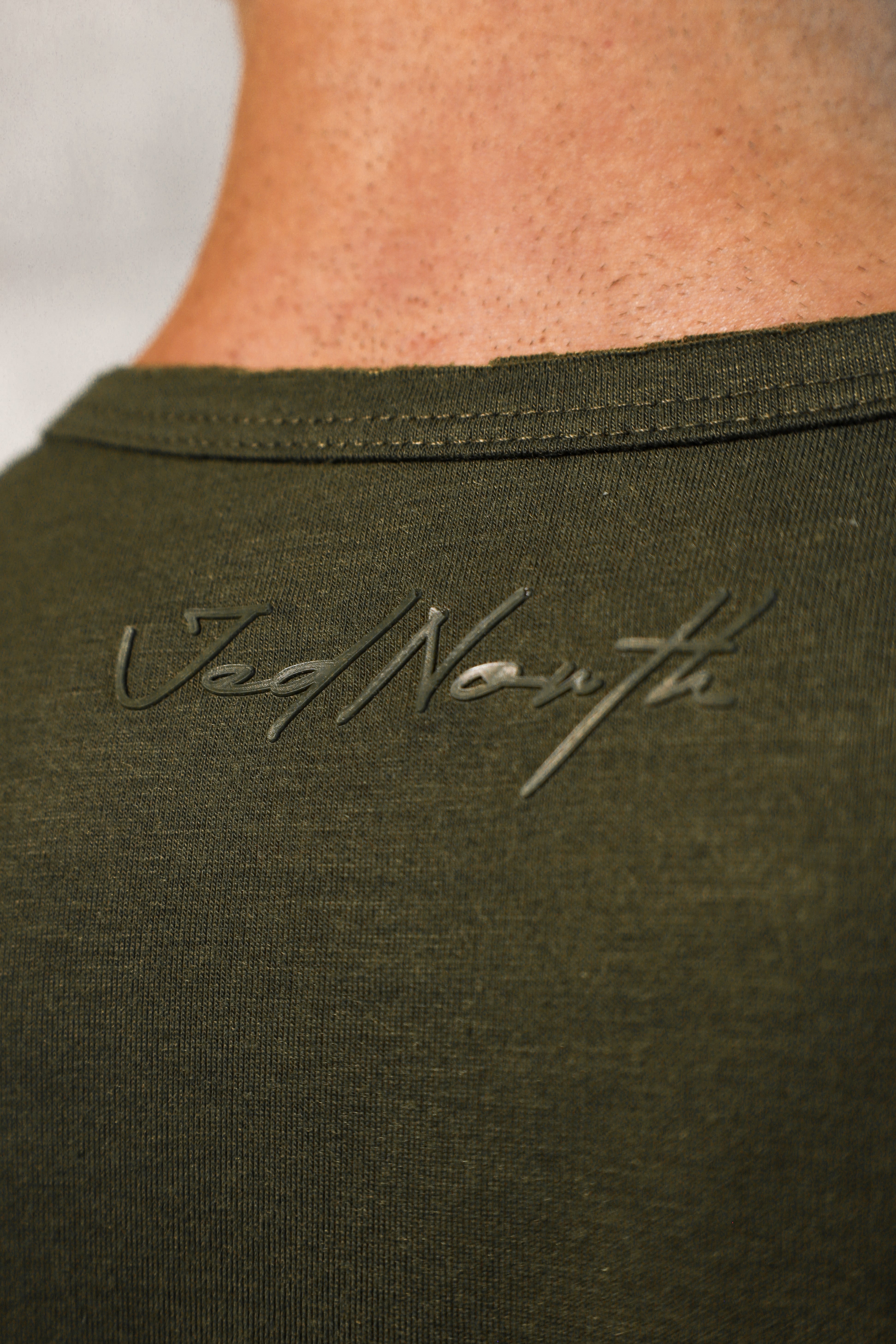 Jed North Herren Vital Raw-Hem Tank Top 2.0 - Grün