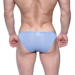 MetroMaleWear Sunbathing Bikini Blue Stripe 2004-40