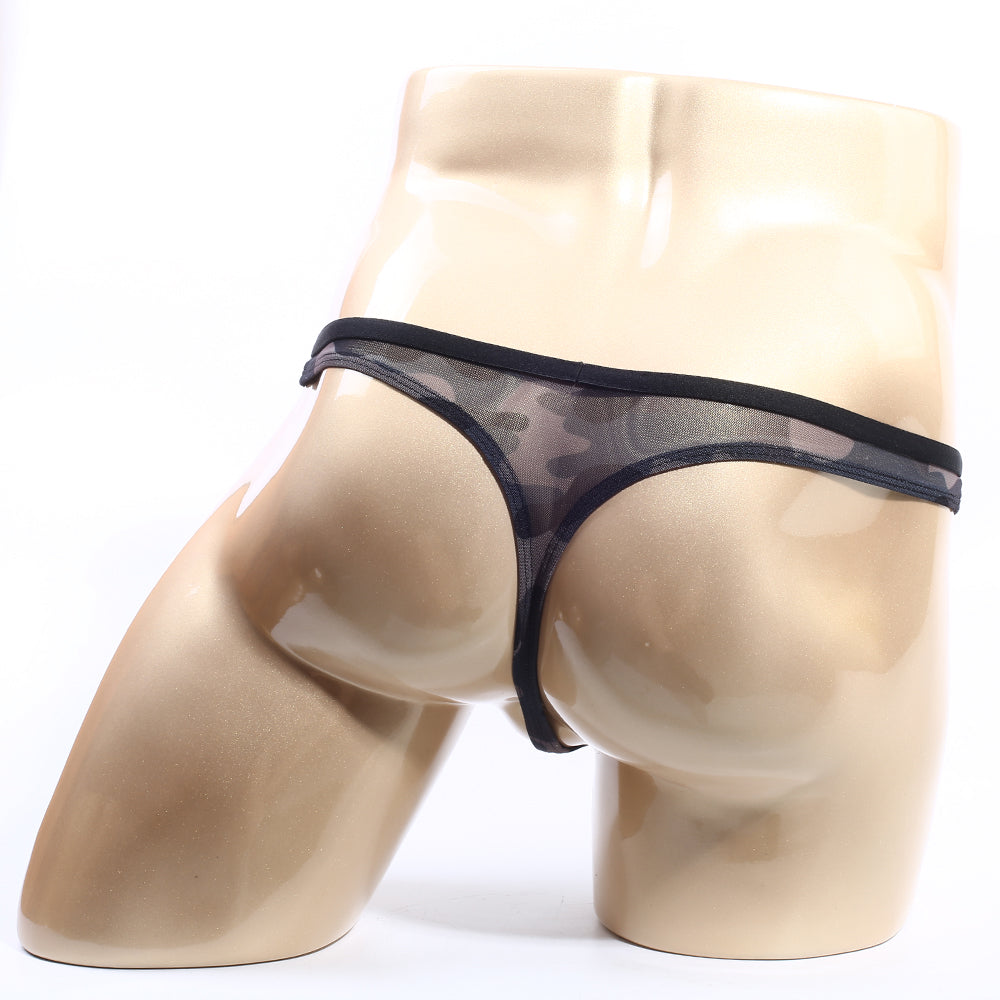 MetroMaleWear (M2W) Herren-Tanga Continente Grau 2342-63