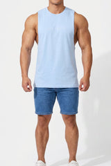 Jed North Herren Apollo ärmelloses Trainingsshirt - Blau