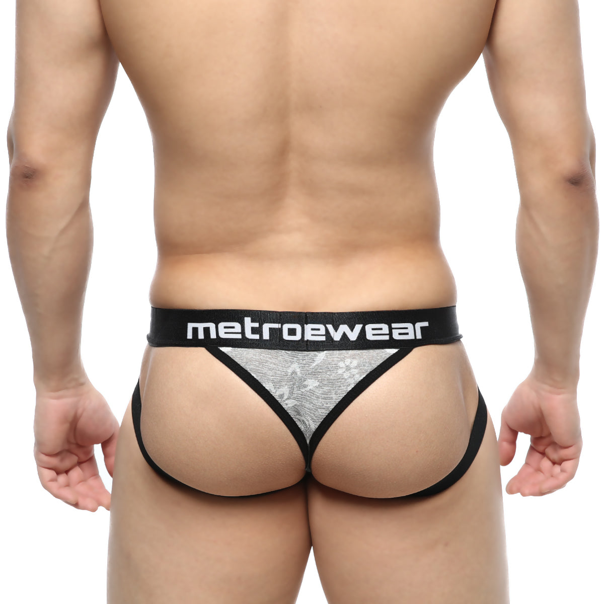 MetroMaleWear Jacquard Jockstraps Gray 2901-07
