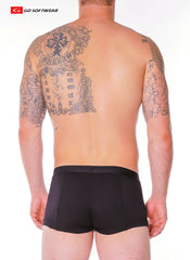 Go Softwear 2027 Men's Boxer w/Removable Cod Piece - Black