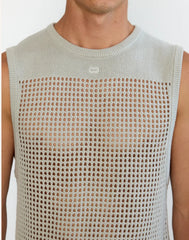 2EROS Miami Knit Tank - Grey