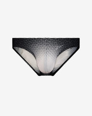 2EROS V20 Comic Print Swim Brief - Black/White