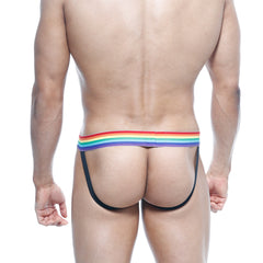 MetroMaleWear Pride Jock Strap Black 3001-R20