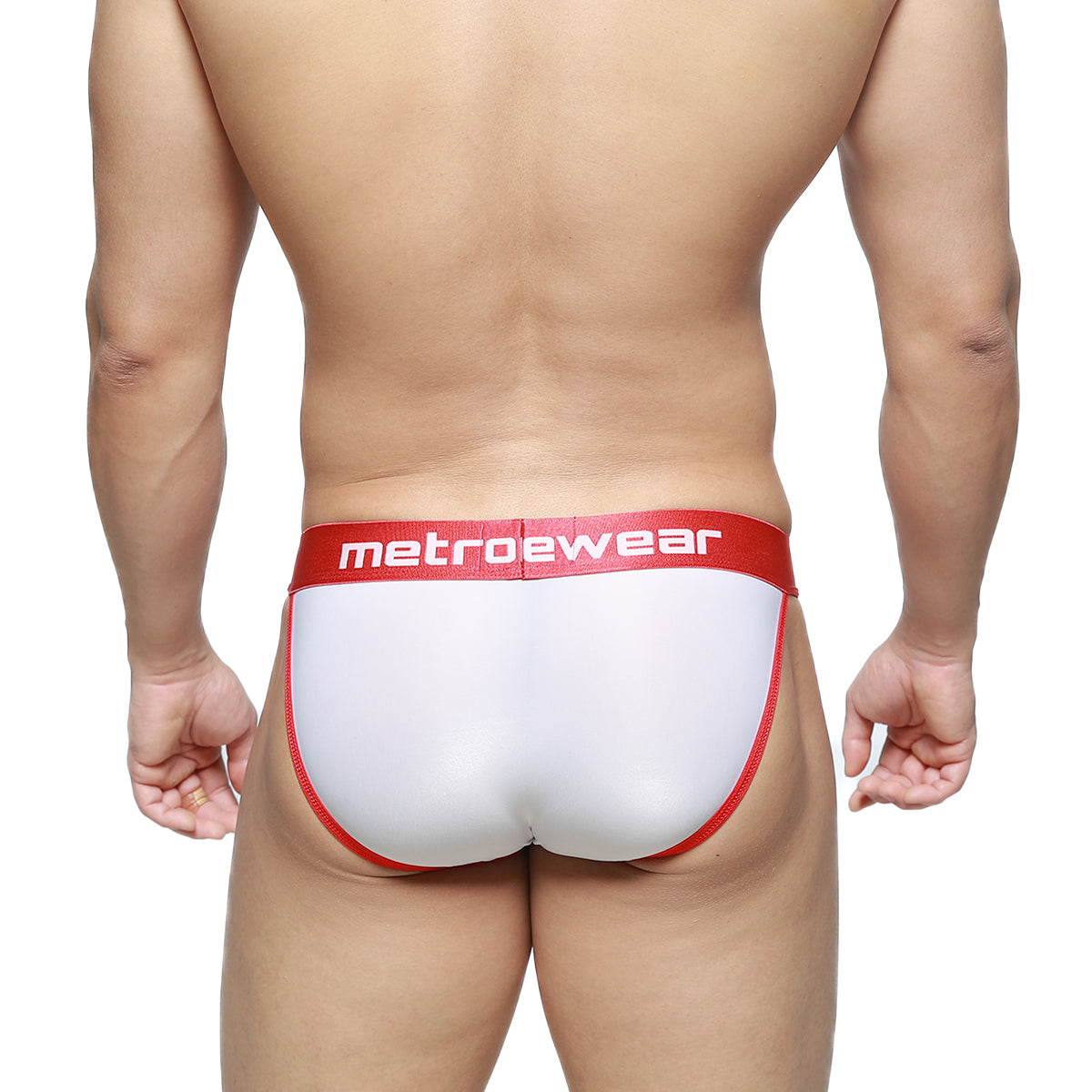 MetroMaleWear Semi-Sheer Bikini White 3004-32