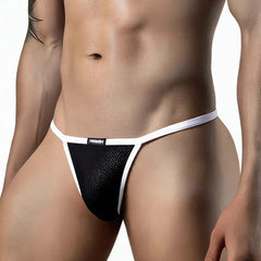 MetroMaleWear (M2W) Bikini pour hommes Colmenas Noir 3007-30
