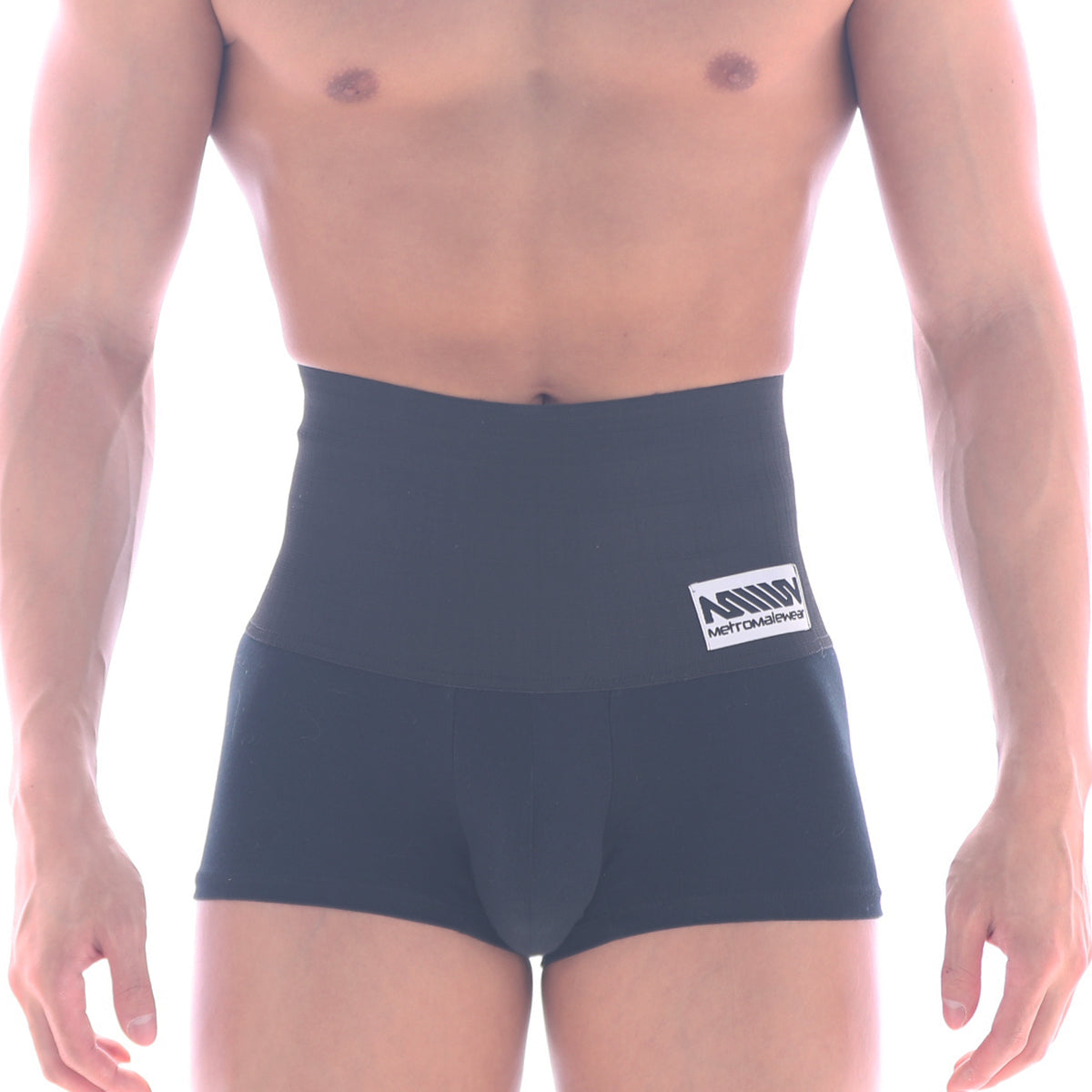 MetroMaleWear Shaper Hip Trunk Black 3022-80
