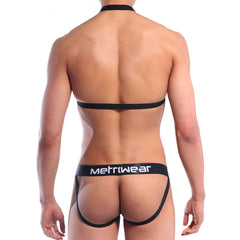 MetroMaleWear Sling Jock Strap Black 3111-20