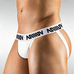 MetroMaleWear (M2W) Men's Gravio Jock Strap White 3501-52