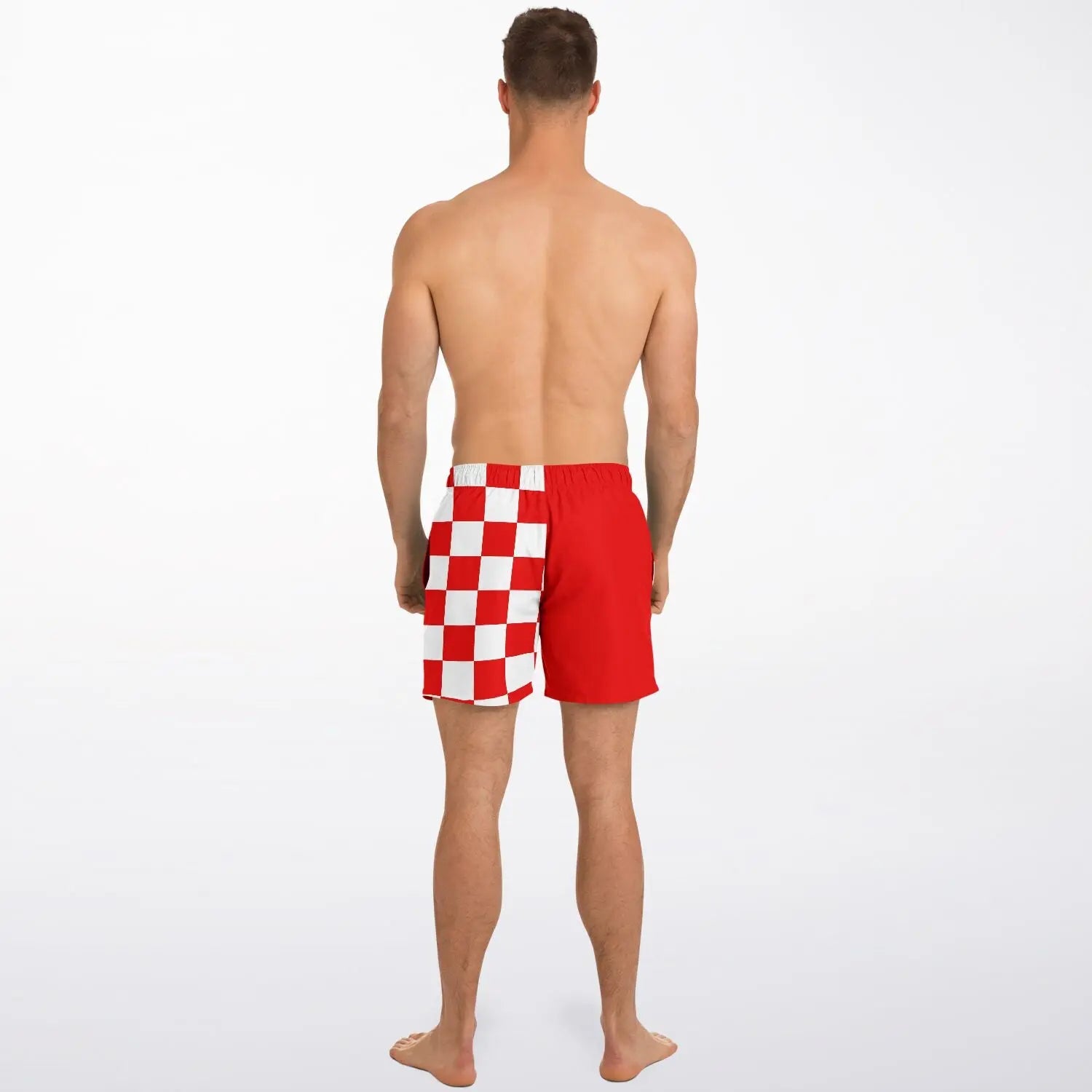 Maris Equi Signals von der Seefahrt inspirierte Herren-Badeshorts - GEFAHR