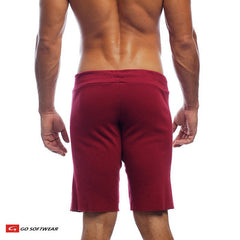 Go Softwear 4656 Men's 16" Cut-Off Short - Cardinal