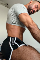 JJ Malibu Herren Muscle-Fit Crop-Shirt - JJ Verse