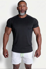 Jed North Herren Premium Trainingsshirt - Schwarz