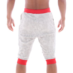 MetroMaleWear Scandinavia Gym Shorts Ivory 4711-10